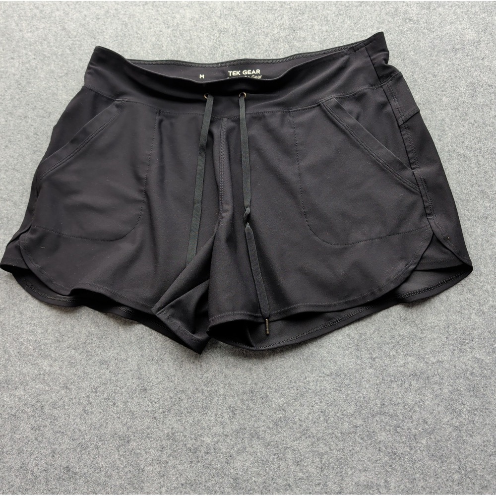 TEK GEAR On-the-Go Gear Shorts Women's M Black